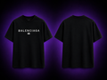 Balenciaga Black Logo Tee
