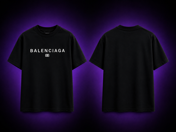 Balenciaga Black Logo Tee