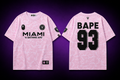 Miami BAPE 93 Pink Camo Graphic T-Shirt