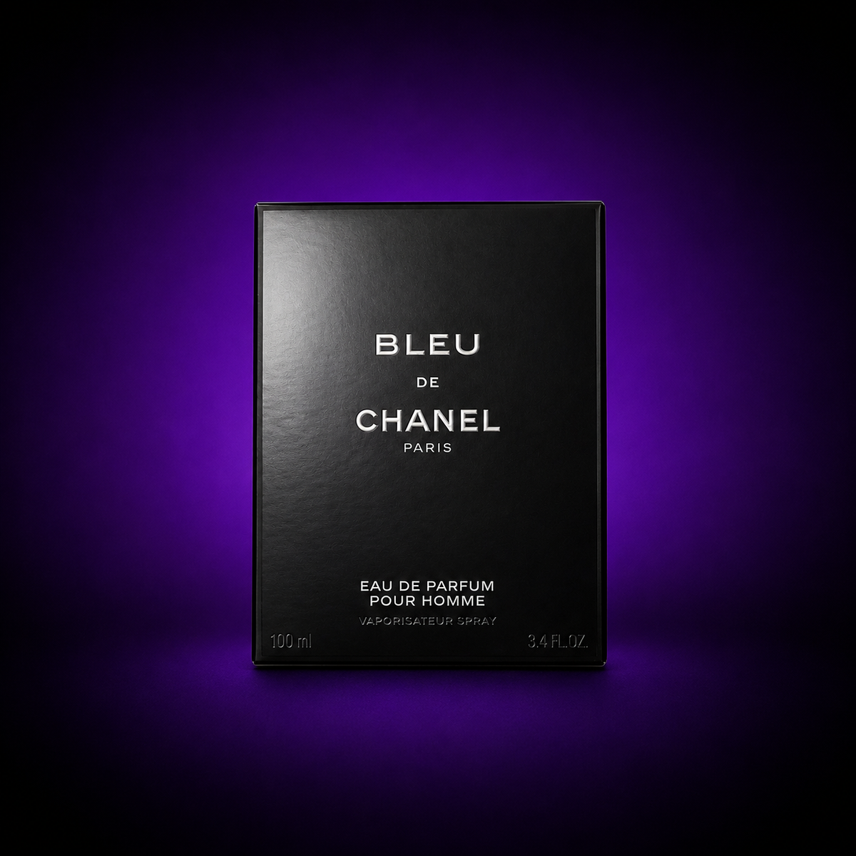 Bleu de Chanel Eau de Parfum for Men – 3.4 oz (100 mL)